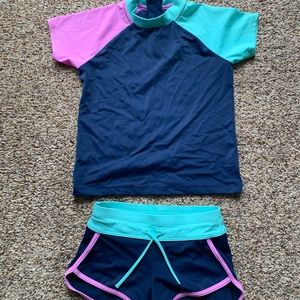 Athleta Girl Rashgaurd swimsuit